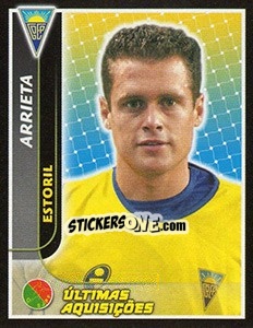 Cromo Arrieta (Estoril) - Futebol 2004-2005 - Panini