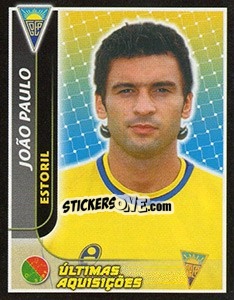 Sticker João Paulo (Estoril) - Futebol 2004-2005 - Panini