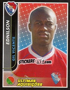 Sticker Ednilson (Gil Vicente) - Futebol 2004-2005 - Panini