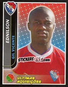Sticker Ednilson (Gil Vicente) - Futebol 2004-2005 n. 449 - Panini