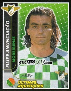 Sticker Filipe Anunciação (Moreirense) - Futebol 2004-2005 - Panini