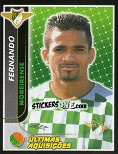 Cromo Fernando (Moreirense) - Futebol 2004-2005 - Panini