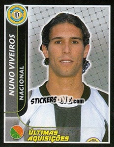 Cromo Nuno Viveiros (Nacional) - Futebol 2004-2005 - Panini