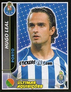 Cromo Hugo Leal (Porto) - Futebol 2004-2005 - Panini