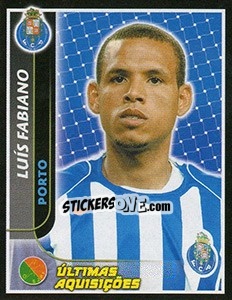Sticker Luís Fabiano (Porto) - Futebol 2004-2005 - Panini