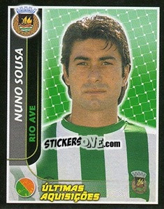 Cromo Nuno Sousa (Rio Ave) - Futebol 2004-2005 - Panini