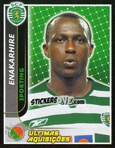 Figurina Enakarhire (Sporting) - Futebol 2004-2005 - Panini