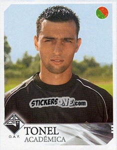 Sticker Tonel - Futebol 2003-2004 n. 7 - Panini