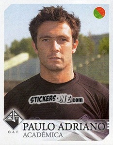 Figurina Paulo Adriano - Futebol 2003-2004 - Panini