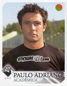 Figurina Paulo Adriano - Futebol 2003-2004 n. 12 - Panini