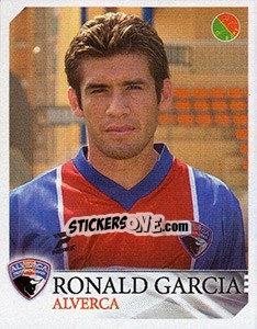 Cromo Ronald Garcia - Futebol 2003-2004 - Panini
