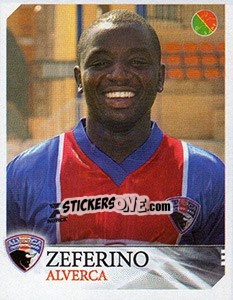 Sticker Zeferino - Futebol 2003-2004 n. 42 - Panini