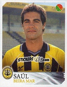 Figurina Saul - Futebol 2003-2004 n. 52 - Panini