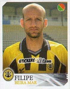Sticker Filipe - Futebol 2003-2004 n. 53 - Panini