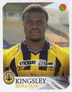 Figurina Kingsley - Futebol 2003-2004 n. 63 - Panini