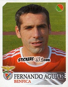 Cromo Fernando Aguiar - Futebol 2003-2004 - Panini