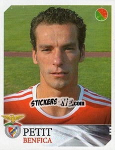 Sticker Petit - Futebol 2003-2004 n. 100 - Panini