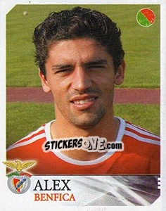 Sticker Alex - Futebol 2003-2004 n. 104 - Panini