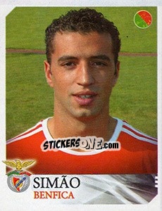 Sticker Simao - Futebol 2003-2004 n. 106 - Panini