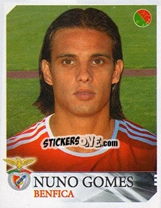 Sticker Nuno Gomes - Futebol 2003-2004 - Panini