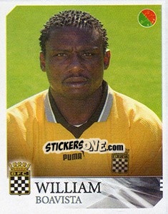 Sticker William - Futebol 2003-2004 - Panini