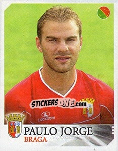 Cromo Paulo Jorge - Futebol 2003-2004 - Panini