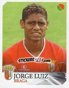 Sticker Jorge Luiz - Futebol 2003-2004 n. 143 - Panini