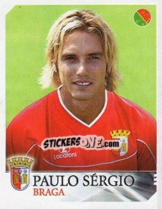 Figurina Paulo Sergio - Futebol 2003-2004 - Panini