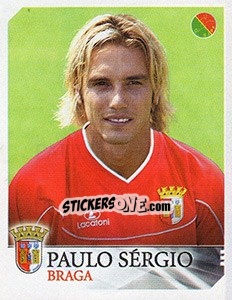 Sticker Paulo Sergio - Futebol 2003-2004 n. 148 - Panini