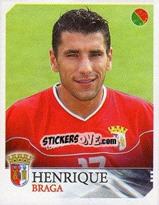 Figurina Henrique - Futebol 2003-2004 - Panini