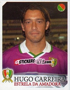 Figurina Hugo Carreira - Futebol 2003-2004 n. 162 - Panini