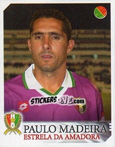 Figurina Paulo Madeira - Futebol 2003-2004 - Panini