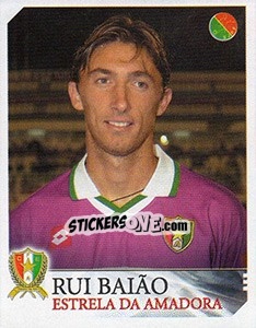 Figurina Rui Baiao - Futebol 2003-2004 - Panini