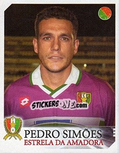 Sticker Pedro Simoes - Futebol 2003-2004 - Panini