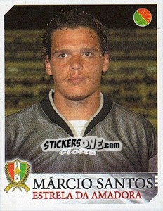 Cromo Marcio Santos - Futebol 2003-2004 - Panini