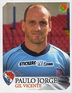 Sticker Paulo Jorge - Futebol 2003-2004 - Panini