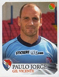 Sticker Paulo Jorge - Futebol 2003-2004 n. 181 - Panini