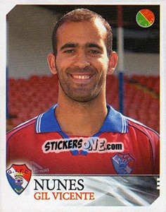 Sticker Nunes - Futebol 2003-2004 n. 183 - Panini