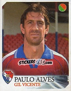Sticker Paulo Alves - Futebol 2003-2004 n. 196 - Panini