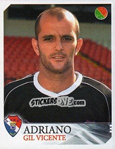 Sticker Adriano - Futebol 2003-2004 n. 198 - Panini