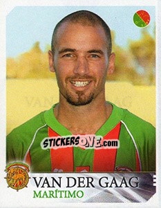 Figurina Van Der Gaag - Futebol 2003-2004 - Panini