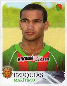 Sticker Ezequias - Futebol 2003-2004 n. 206 - Panini