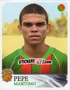 Sticker Pepe - Futebol 2003-2004 n. 207 - Panini