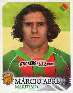 Sticker Marcio Abreu - Futebol 2003-2004 n. 215 - Panini