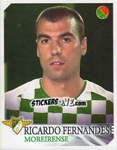 Sticker Ricrado Fernandes - Futebol 2003-2004 n. 229 - Panini