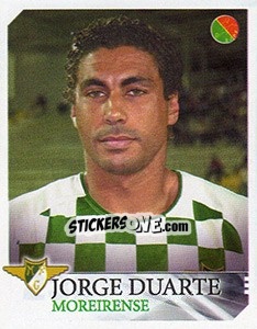 Sticker Jorge Duarte - Futebol 2003-2004 n. 232 - Panini