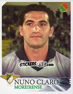 Cromo Nuno Claro - Futebol 2003-2004 - Panini