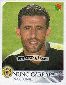 Cromo Nuno Carrapato - Futebol 2003-2004 - Panini