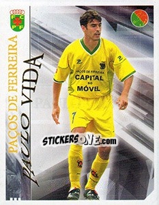 Sticker Paulo Vida - Futebol 2003-2004 n. 267 - Panini