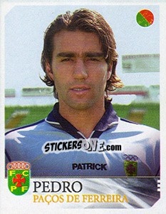 Figurina Pedro - Futebol 2003-2004 - Panini